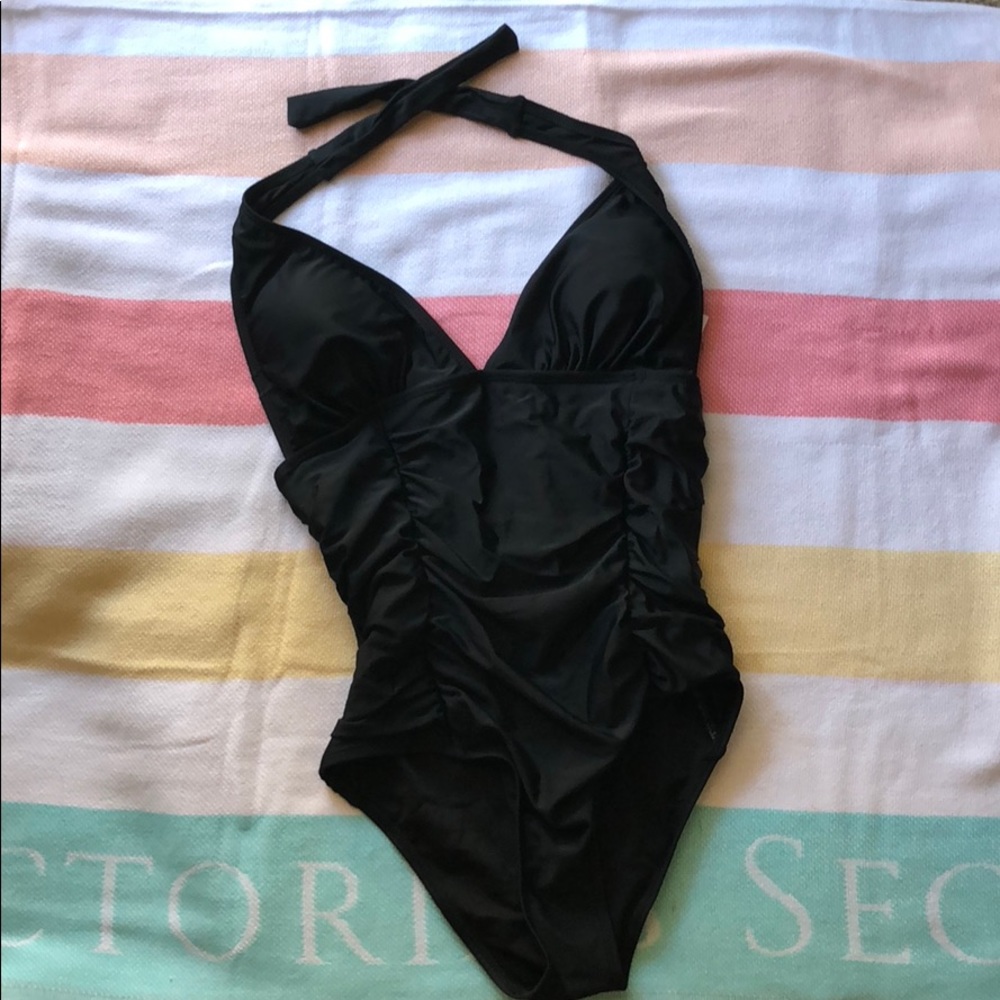 Black One Piece Swimsuit